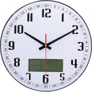 BOMBE CAM, DUVAR  SAATİ (DİJİTAL) 35 CM