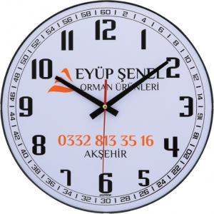 BOMBE CAM,  DUVAR SAATİ 35 CM